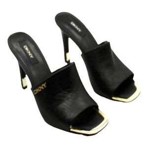 DKNY WOMEN PUMP OPEN-TOE HEEL SANDALS. NICELY DESIGNED WITH SMART LOOKS. CLASSY